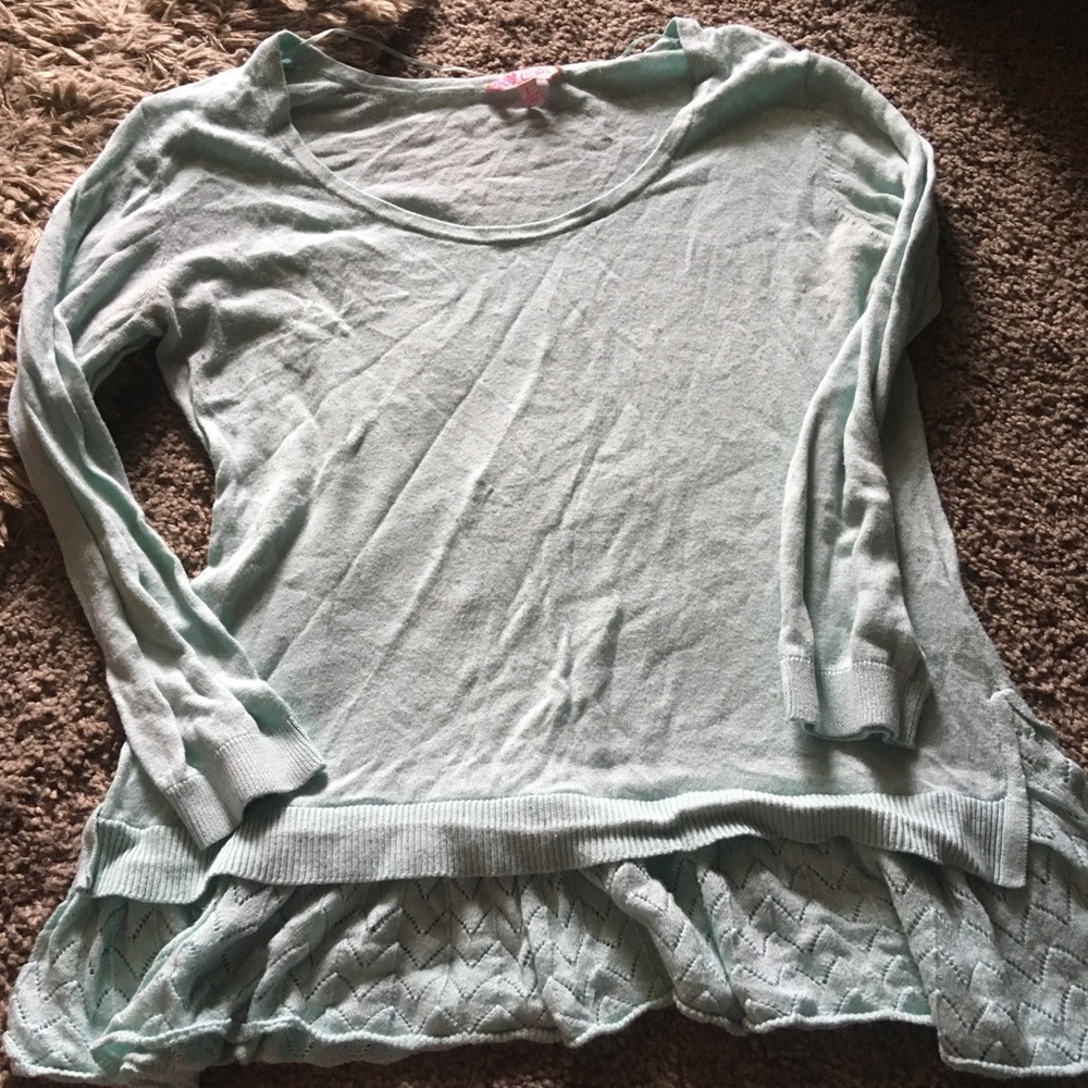 Sky blue sweater/long sleeve